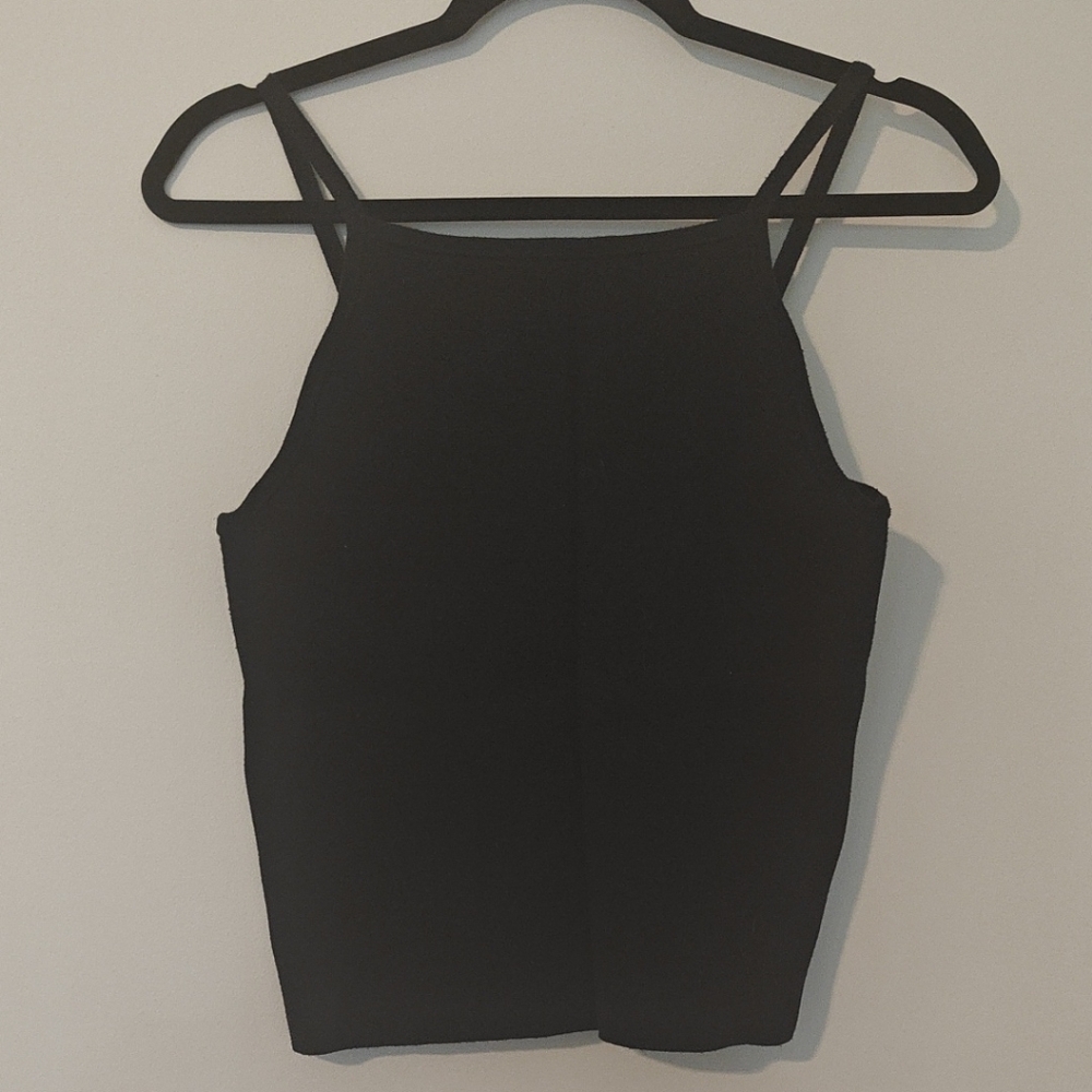 Madewell Black Fitted Sleeveless Camisole